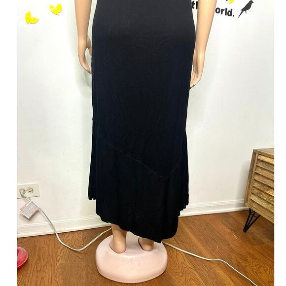 Newport News Women’s Black Long Tank Dress ON-HD Size XL - Picture 6 of 12